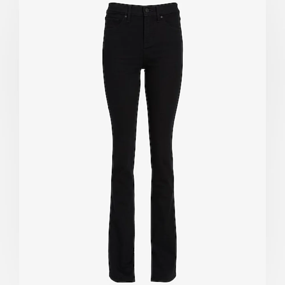 EXPRESS: Mid Rise Skyscraper Jeans - Picture 6 of 9